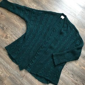 Hippie Rose Braided Cardigan size L